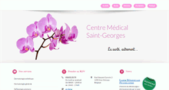 Desktop Screenshot of centre-medical-saint-georges.be